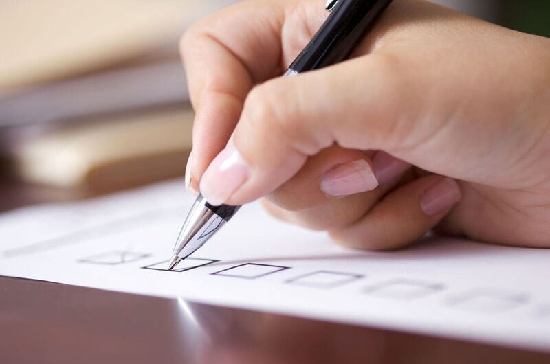 Formulare Fragebogen