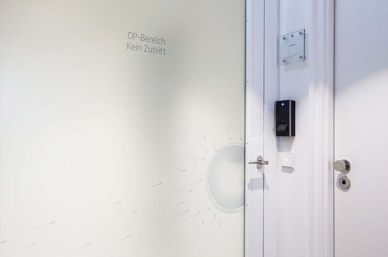 Sicherheitsbereich Kinderwunsch und Hormon Zentrum an der Oper